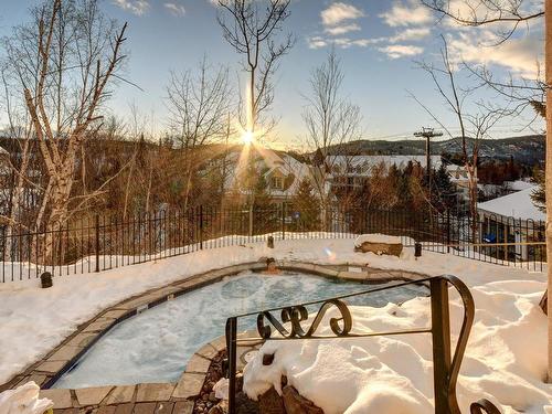 Hot tub - 249-140 Ch. Au Pied-De-La-Montagne, Mont-Tremblant, QC - Outdoor With View