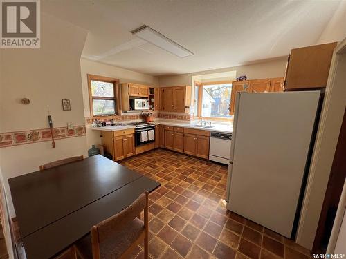 317 Prince Street, Imperial, SK - Indoor Photo Showing Kitchen With Double Sink