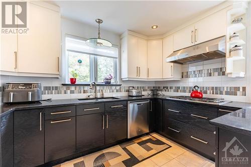 5536 County Road 10 Road, Fournier, ON - Indoor Photo Showing Kitchen With Double Sink With Upgraded Kitchen