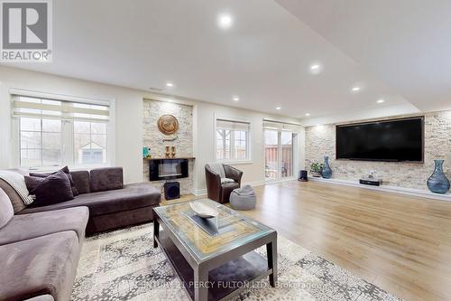 39 Jocada Court, Richmond Hill, ON - Indoor Photo Showing Living Room With Fireplace
