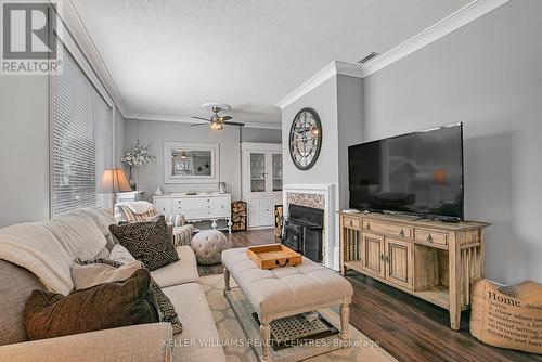 1 Cascade St, Parry Sound, ON - Indoor Photo Showing Living Room With Fireplace