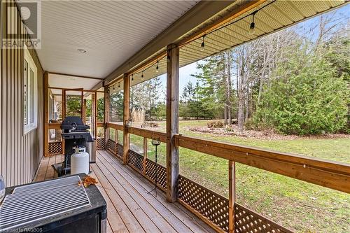 401309 Grey Road 17, Georgian Bluffs, ON - Outdoor With Deck Patio Veranda With Exterior