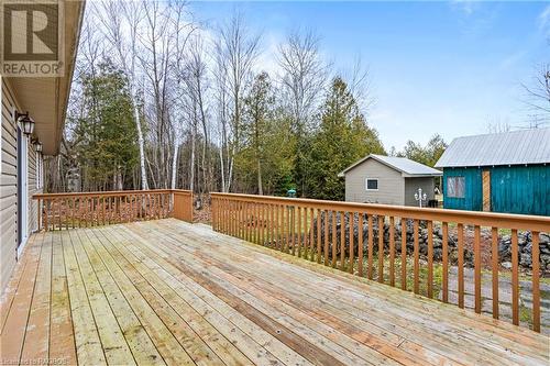401309 Grey Road 17, Georgian Bluffs, ON - Outdoor With Deck Patio Veranda With Exterior