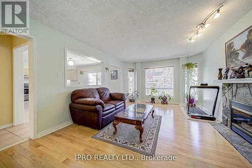 5179 Creditview Road E, Mississauga, ON - Indoor Photo Showing Living Room With Fireplace