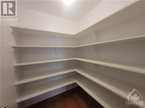 Spacious Pantry with abundant shelving - 633 Fisher Street, Kemptville, ON - Indoor With Storage