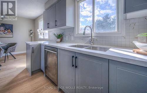 30 Husson Pl, Cambridge, ON - Indoor Photo Showing Kitchen With Double Sink