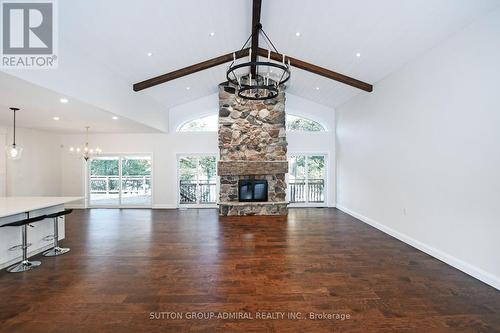 308 Indian Point Road, Kawartha Lakes, ON - Indoor With Fireplace