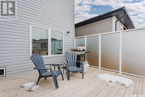 267 Baltzan Boulevard, Saskatoon, SK - Outdoor With Deck Patio Veranda With Exterior