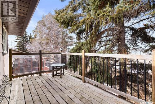 36 Everett Crescent, Regina, SK - Outdoor With Deck Patio Veranda With Exterior
