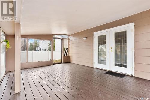 36 Everett Crescent, Regina, SK - Outdoor With Deck Patio Veranda With Exterior