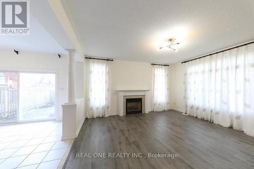 29 Duckfield Cres, Ajax, ON - Indoor Photo Showing Living Room With Fireplace