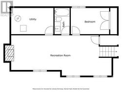 Lower Level Floor Plan - 