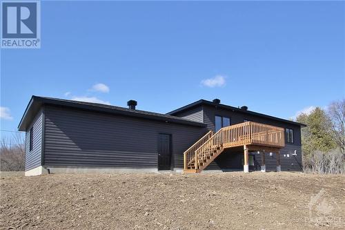 Rear view of home - 807 Pine Grove Road, Lanark Highlands, ON - Outdoor With Deck Patio Veranda With Exterior