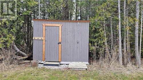 Sauna and outdoor shower - 73 Larsen Cove Road, Northern Bruce Peninsula, ON - Outdoor