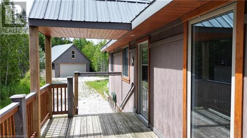 73 Larsen Cove Road, Northern Bruce Peninsula, ON - Outdoor With Deck Patio Veranda With Exterior