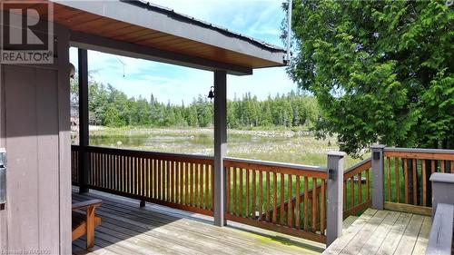 73 Larsen Cove Road, Northern Bruce Peninsula, ON - Outdoor With Deck Patio Veranda With Exterior