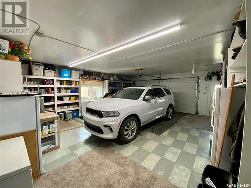 16 Centennial Drive, Mossbank, SK - Indoor Photo Showing Garage