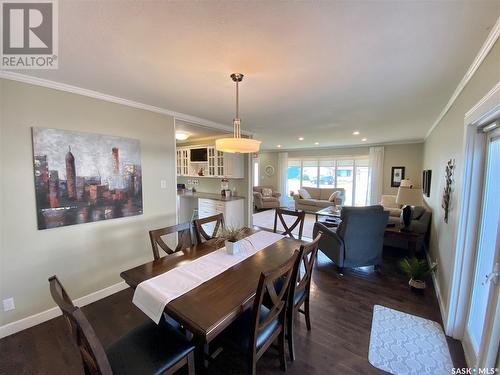 16 Centennial Drive, Mossbank, SK - Indoor Photo Showing Dining Room