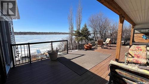 5703 Nelson Beach Drive, Wakaw Lake, SK - Outdoor With Body Of Water With Exterior