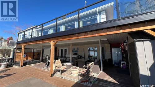 5703 Nelson Beach Drive, Wakaw Lake, SK - Outdoor With Deck Patio Veranda