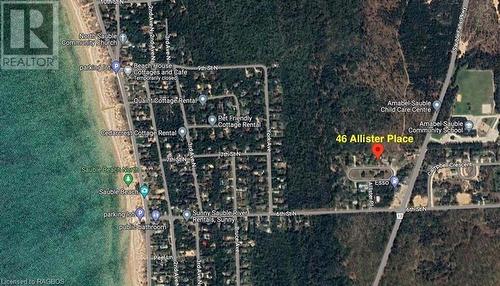 46 Allister Place, Sauble Beach, ON -  With View