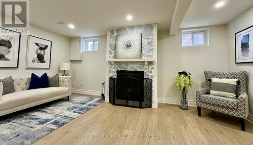 18 Plank Road, East Gwillimbury, ON - Indoor With Fireplace