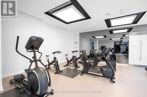 #3609 -99 Broadway Ave, Toronto, ON - Indoor Photo Showing Gym Room