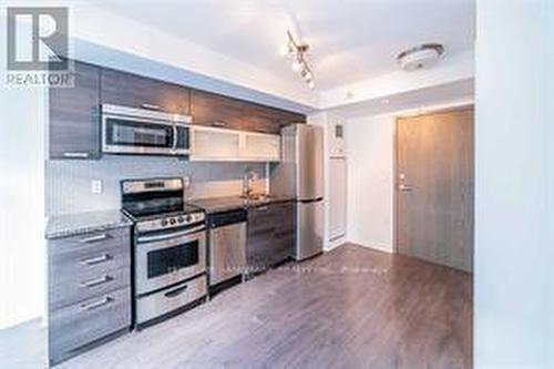 2201E - 36 Lisgar Street, Toronto, ON - Indoor Photo Showing Kitchen With Stainless Steel Kitchen
