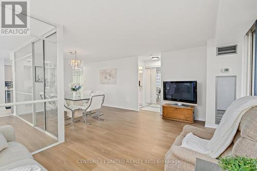 #1204 -330 Rathburn Rd W, Mississauga, ON - Indoor Photo Showing Living Room