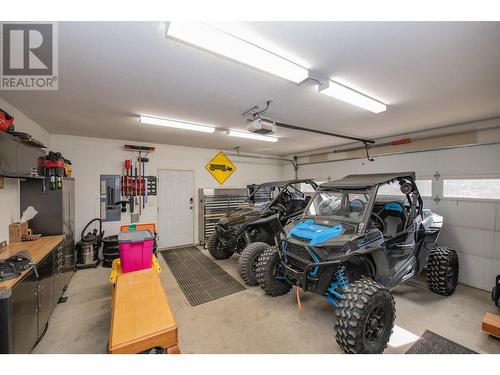 14 Saddleback Road, Lumby, BC - Indoor Photo Showing Garage