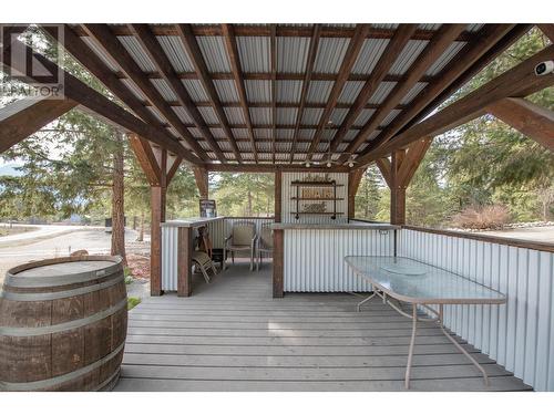 14 Saddleback Road, Lumby, BC - Outdoor With Deck Patio Veranda With Exterior