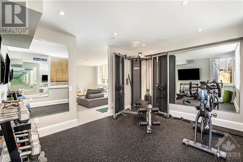 Inspiring gym that could be converted to a bedroom - 434 Kenwood Avenue, Ottawa, ON - Indoor Photo Showing Gym Room