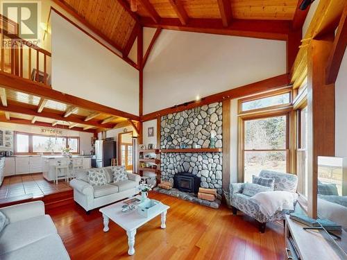 3749+Lot A Highway 101, Powell River, BC - Indoor Photo Showing Living Room With Fireplace