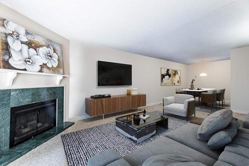 9644 134 Street, Surrey, BC - Indoor Photo Showing Living Room With Fireplace