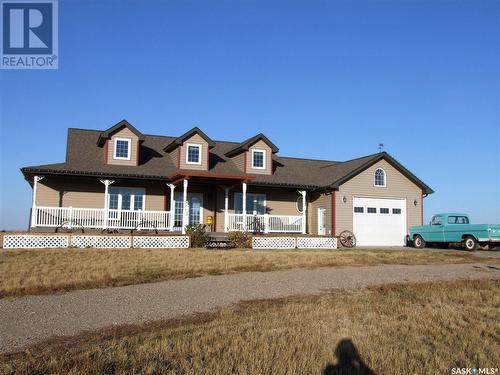 Noble Acreage, Happyland Rm No. 231, SK - Outdoor With Deck Patio Veranda With Facade