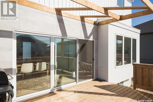 43 Hadley Road, Prince Albert, SK - Outdoor With Deck Patio Veranda With Exterior
