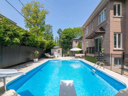 Pool - 9034 Crois. Richmond, Brossard, QC - Outdoor With In Ground Pool With Backyard