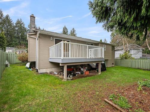 1604 Beaconsfield Cres, Comox, BC - Outdoor With Deck Patio Veranda