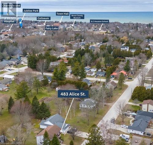 483 Alice Street, Southampton, ON - Outdoor With View