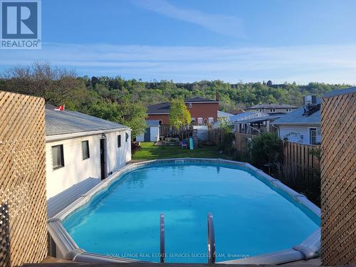260 King Street E, Hamilton, ON - Outdoor With Above Ground Pool