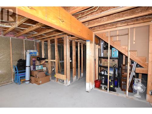 672 Cougar Street, Vernon, BC - Indoor Photo Showing Basement