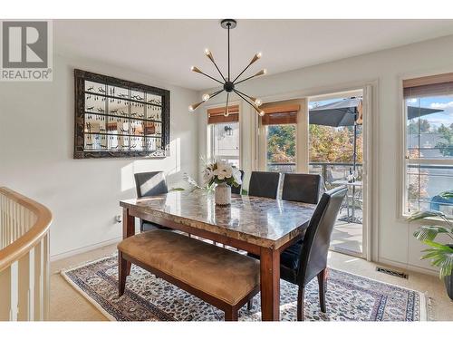 3941 Gallaghers Circle, Kelowna, BC - Indoor Photo Showing Dining Room