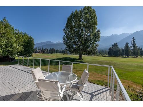 5214 Riverside Drive, Fairmont Hot Springs, BC - Outdoor With Deck Patio Veranda With View