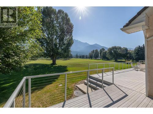 5214 Riverside Drive, Fairmont Hot Springs, BC - Outdoor With Deck Patio Veranda