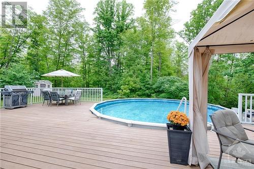 1118 Francis Street, Calabogie, ON - Outdoor With Above Ground Pool