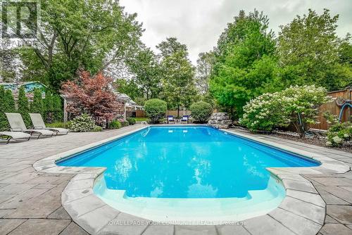 65 Bridgeport St, Richmond Hill, ON - Outdoor With In Ground Pool With Backyard