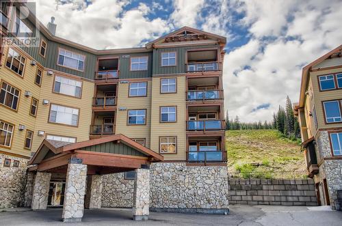 7700 Porcupine Road Unit# 4-604, Big White, BC - Outdoor With Balcony With Facade