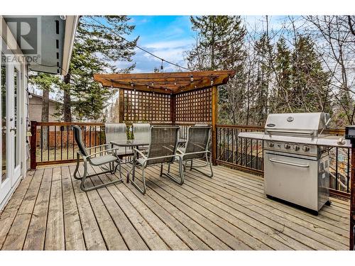 3694 Highland Drive, Prince George, BC - Outdoor With Deck Patio Veranda With Exterior