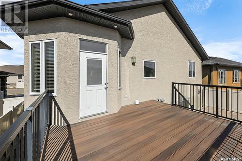 4109 Green Rose Crescent E, Regina, SK - Outdoor With Deck Patio Veranda With Exterior