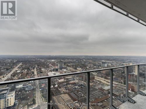 #3414 -60 Frederick St, Kitchener, ON - Outdoor With Balcony With View